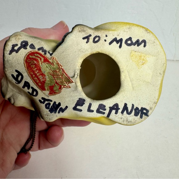 Vintage Rossini Big Eye Orange Black Striped tiger with Chain. - Picture 13 of 13